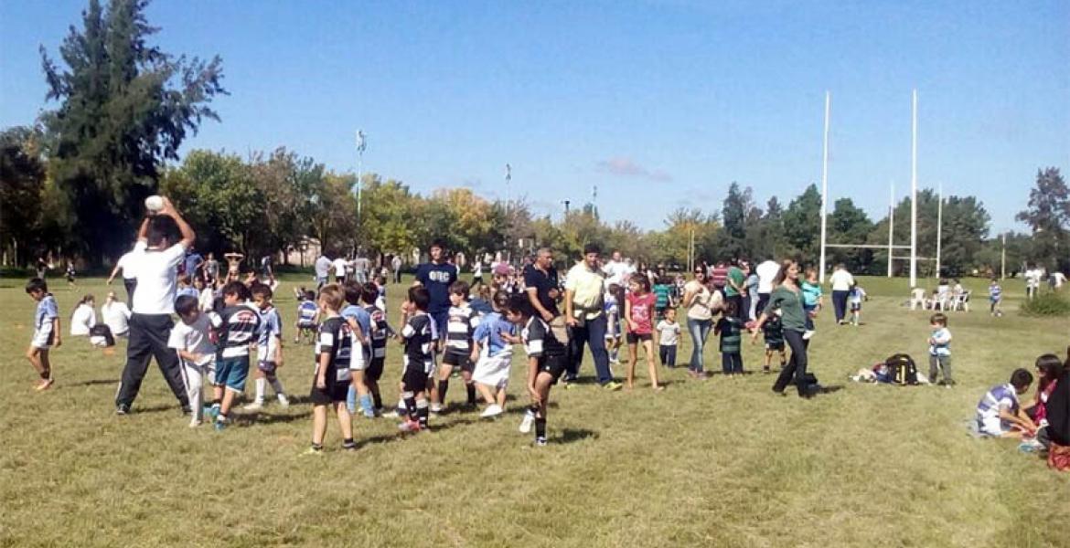 Alma Juniors Rugby, rugby infantil, encuentro